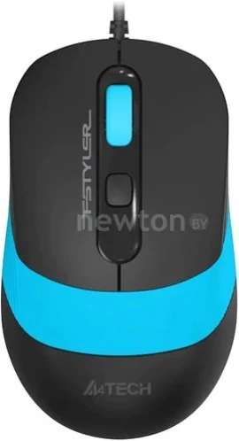 Мышь A4Tech Fstyler FM10S (голубой/черный)