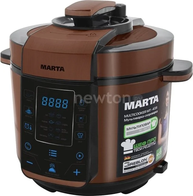 Мультиварка Marta MT-4311 (черный/медь)