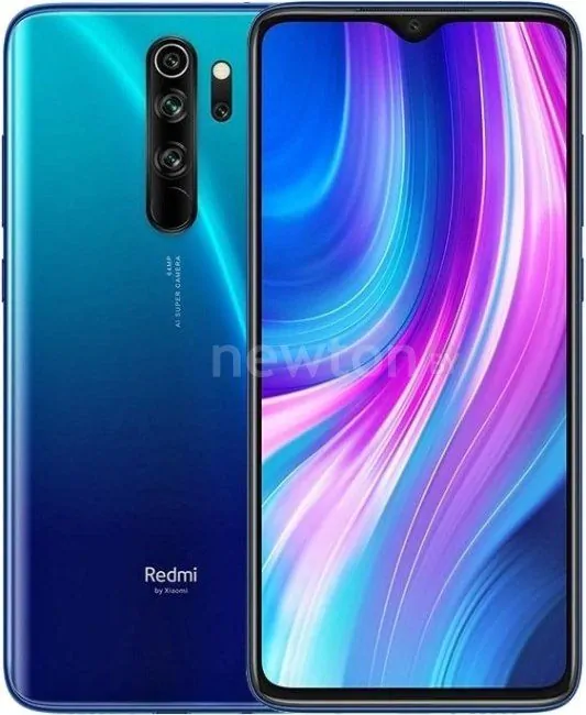 Телефон Xiaomi Redmi Note 8 Pro 6GB/64GB международная версия (синий)