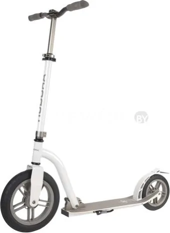 Двухколесный подростковый самокат Hudora BigWheel Air All Paths 280 14125 (ivory)
