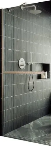 Душевая стенка MaybahGlass 69x195 MGD-720-5ш (прозрачное стекло/хром матовый)