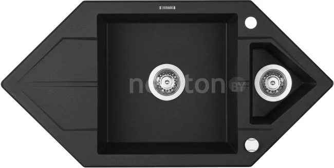 Кухонная мойка Deante Hexon ZQP G653 (графитовый металлик)