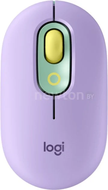 Мышь Logitech Pop Mouse (сиреневый/зеленый)