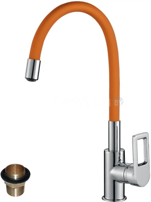 Смеситель Rossinka Silvermix Z35-35U (оранжевый/хром)