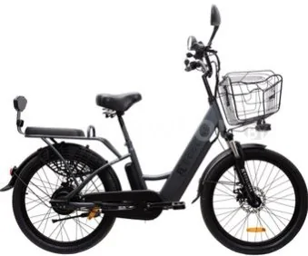 Электровелосипед Ecoliner E-Alfa 24 240Вт 48В 10.35А/ч (черный)
