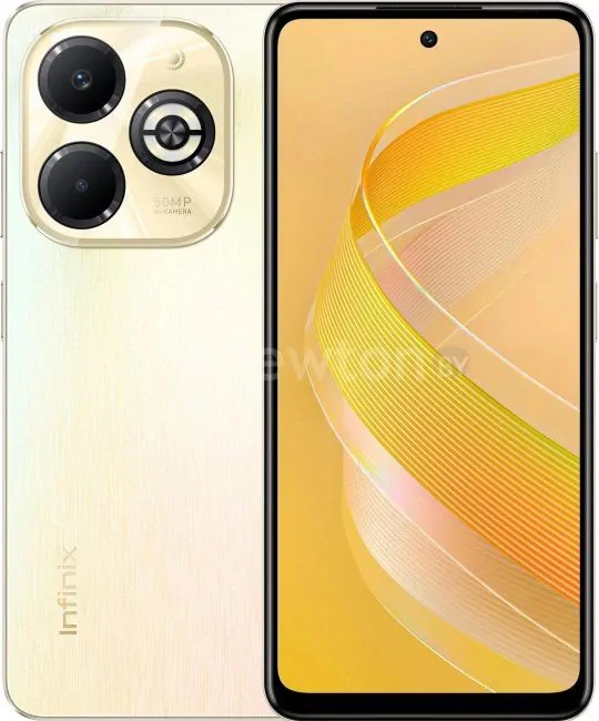 Телефон Infinix Smart 8 Plus X6526 4GB/128GB (золотистый)