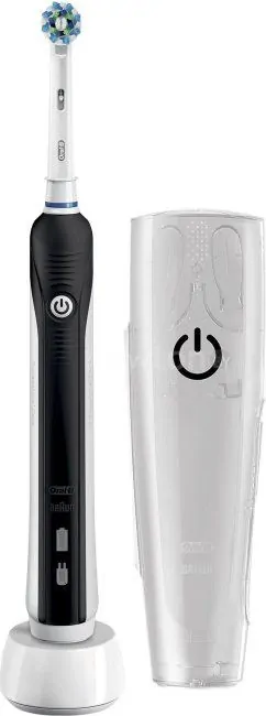 Электрическая зубная щетка Oral-B Pro 750 Cross Action D16.513.UX (черный)