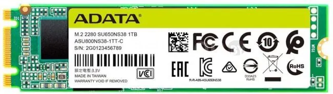SSD ADATA Ultimate SU650 1TB ASU650NS38-1TT-C