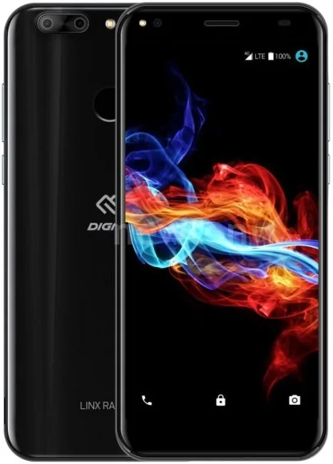 Телефон Digma Linx Rage 4G (черный)