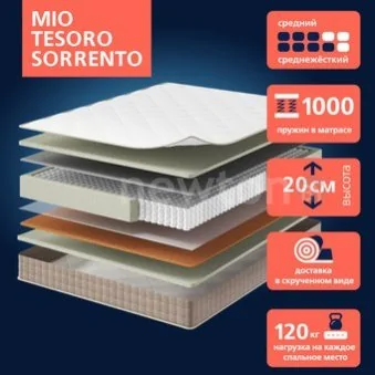 Матрас Mio Tesoro Sorrento 90x186