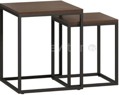 Журнальный столик LoftyHome Бервин-5 (коричневый)