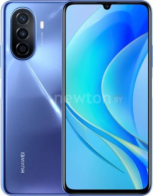 Телефон Huawei nova Y70 4GB/64GB (кристально-синий)