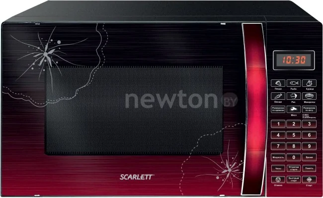 Микроволновая печь Scarlett SC-MW9020S01D (вишневый)