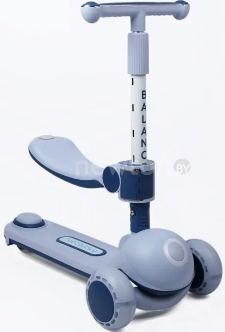 Трехколесный самокат Amarobaby Balance AB23-27BAL/20 (синий)