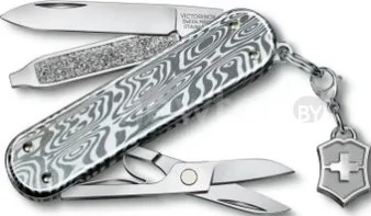 Мультитул Victorinox Classic Brilliant Damast 0.6221.34 (серебристый)