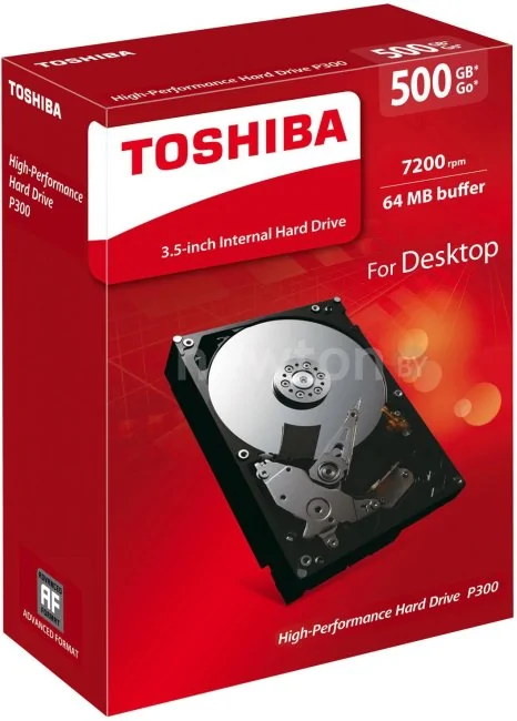 Жесткий диск Toshiba P300 500GB [HDWD105EZSTA]