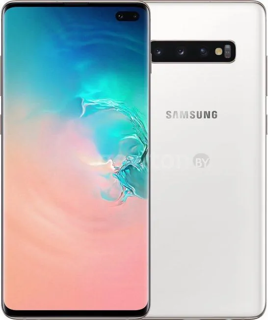 Телефон Samsung Galaxy S10+ 8GB/512GB Dual SIM Exynos 9820 (белая керамика)