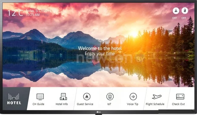 Информационная панель LG 43US662H