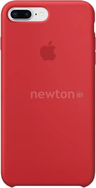 Чехол Apple Silicone Case для iPhone 8 Plus / 7 Plus Red