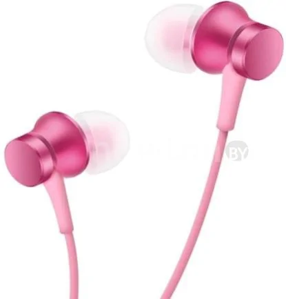 Наушники с микрофоном Xiaomi Mi In-Ear Headphones Basic HSEJ03JY (розовый)