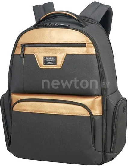 Рюкзак Samsonite Zenith 15.6 63N-19003 (черный/золотистый)