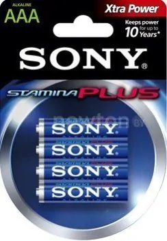 Батарейки Sony AAA 4 шт. [AM4-B4D]