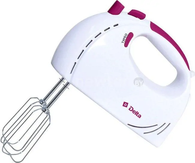 Миксер Delta DL-5061 (белый/сиреневый)