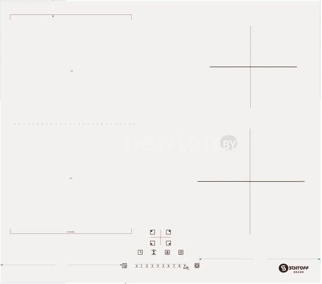 Варочная панель Schtoff I60H01 White