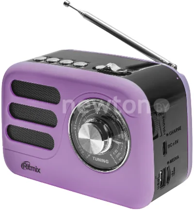 Радиоприемник Ritmix RPR-033 (лавандовый)