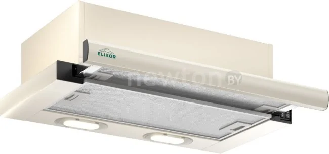 Кухонная вытяжка Elikor Интегра 50П-400-В2Л (топленое молоко/топленое молоко) (155702)