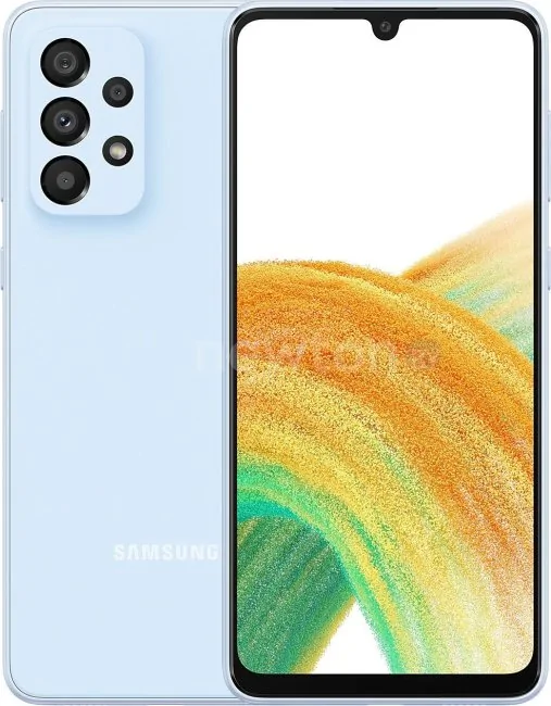 Телефон Samsung Galaxy A33 5G SM-A336E/DSN 8GB/128GB (голубой)