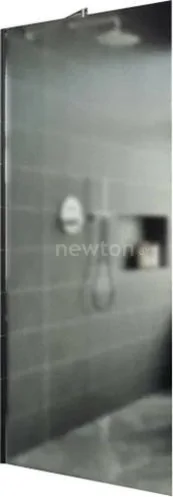 Душевая стенка MaybahGlass 195x79 MGD-700-5у (сатин стекло/хром матовый)