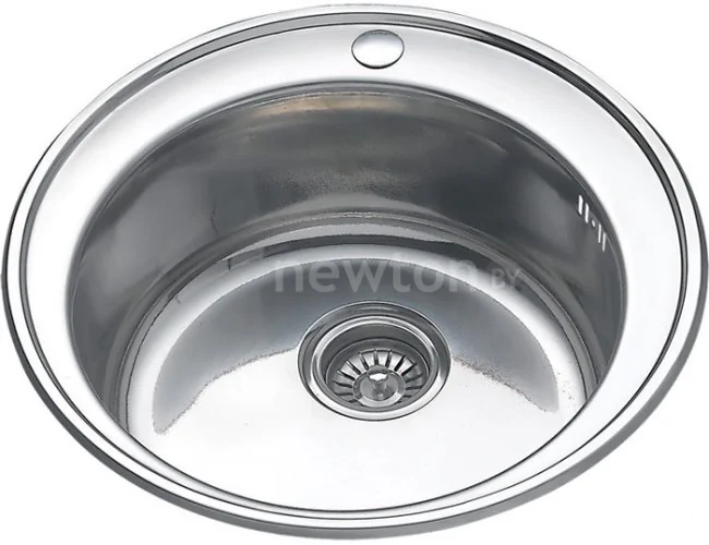 Кухонная мойка Melana MLN-510 (декор, глубина чаши 17 см.)