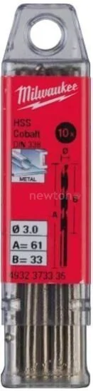 Набор оснастки Milwaukee 4932373332 (10 предметов)