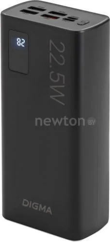 Внешний аккумулятор Digma DGPF30A 30000mAh (черный)