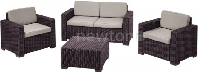 Набор садовой мебели Keter California 2 Seater (коричневый)