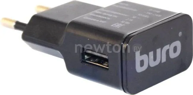 Сетевое зарядное Buro TJ-159 (черный)