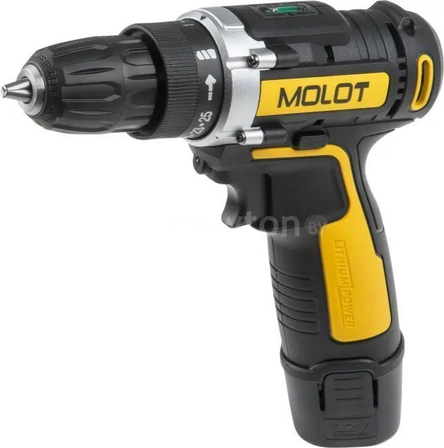 Дрель-шуруповерт Molot MBD 1213-1 Li MBD12131Li0029 (с 1-им АКБ)