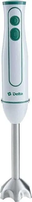 Погружной блендер Delta DL-7042 (белый/мятный)