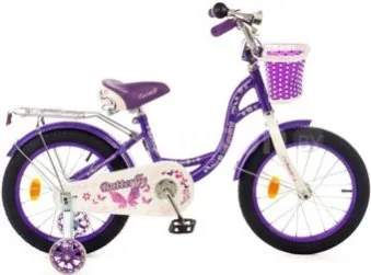 Детский велосипед Favorit Butterfly 16 BUT-16PR (фиолетовый)