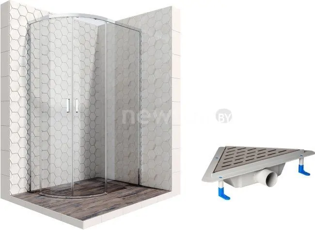 Душевой уголок Ambassador Set 11011103R-ST5