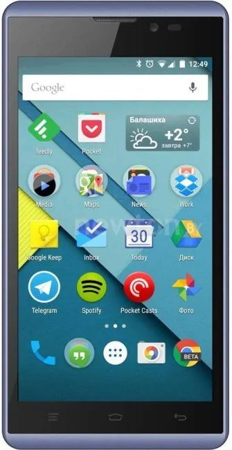 Телефон Micromax D340 Blue