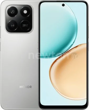 Телефон HONOR X7d LGN-LX1 6GB/128GB международная версия (метеорное серебро)