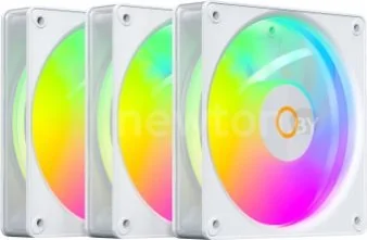Комплект вентиляторов для корпуса Ocypus Gamma F12 Elite WH ARGB Reverse Blade 3IN1