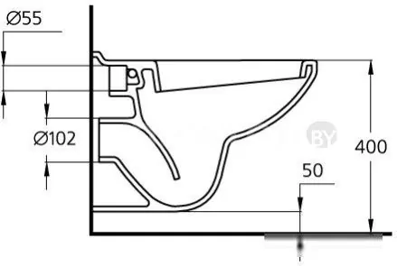 Унитаз Ideal Standard Eurovit W740601