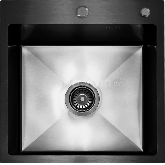 Кухонная мойка Blantek FS-5050B Nano black ECO (+501F40-B)