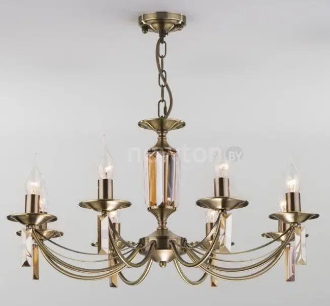 Подвесная люстра Евросвет 60087/8 (Antique Bronze)