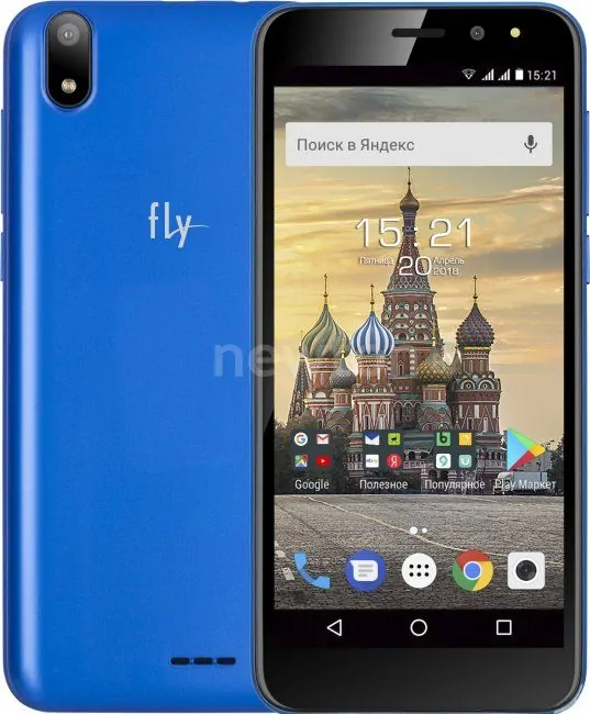 Телефон Fly Life Compact (синий)