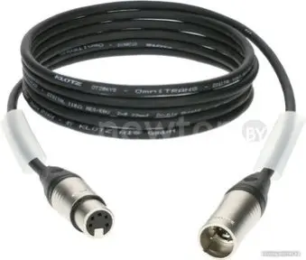 Кабель Klotz DMX5DK1S1000 5-pin XLR - 5-pin XLR (10 м, черный)