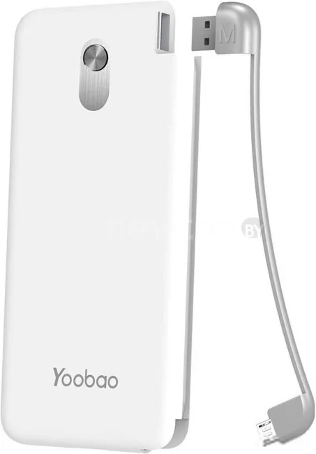 Внешний аккумулятор Yoobao S10K microUSB (белый)